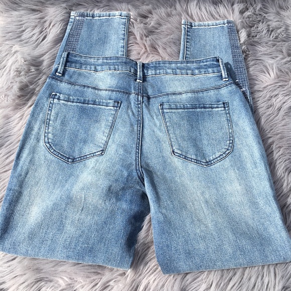 Blue Desire Denim Sequin Jeans Size 4 NWT - Picture 2 of 5